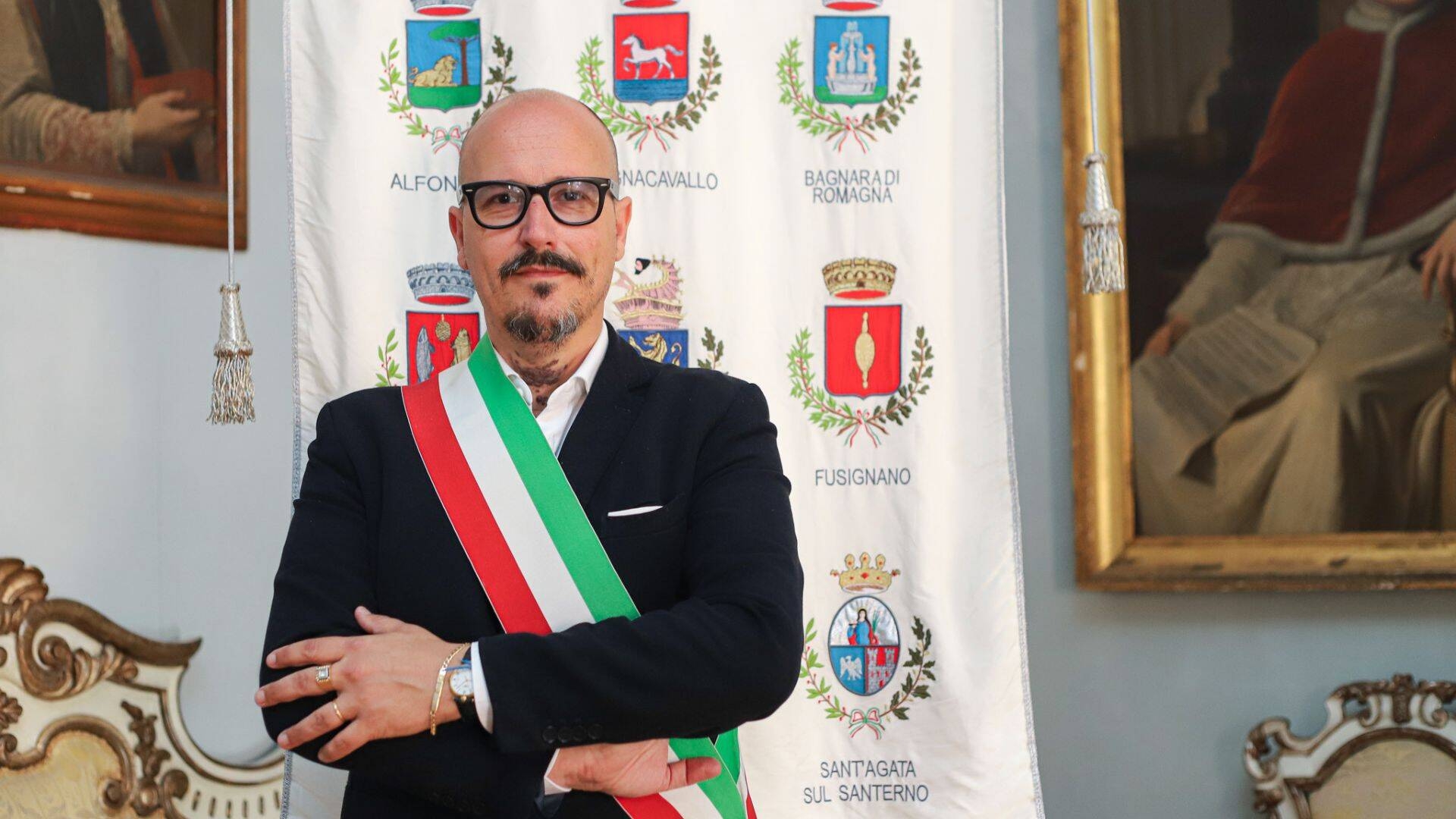 foto del sindaco di Bagnara Mattia Galli