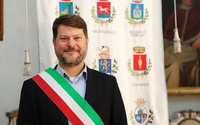 foto del sindaco di Bagnacavallo Matteo Giacomoni