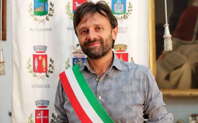 foto del sindaco di Alfonsine Riccardo Graziani