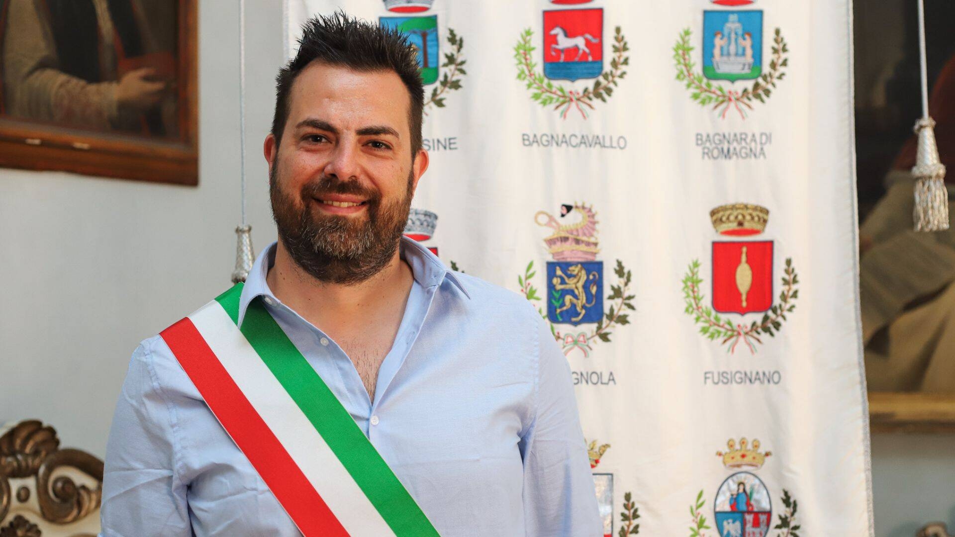 foto del sindaco di Sant'Agata sul Santerno Riccardo Sabadini