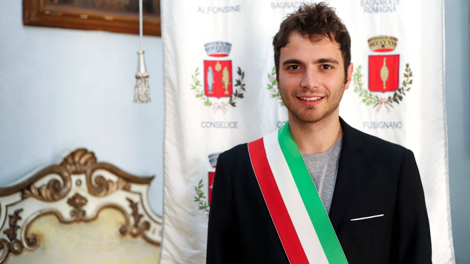 foto del sindaco di Conselice Andrea Sangiorgi