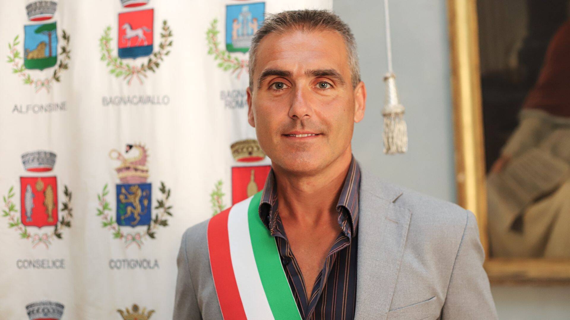 foto del sindaco di Massa Lombarda Stefano Sangiorgi