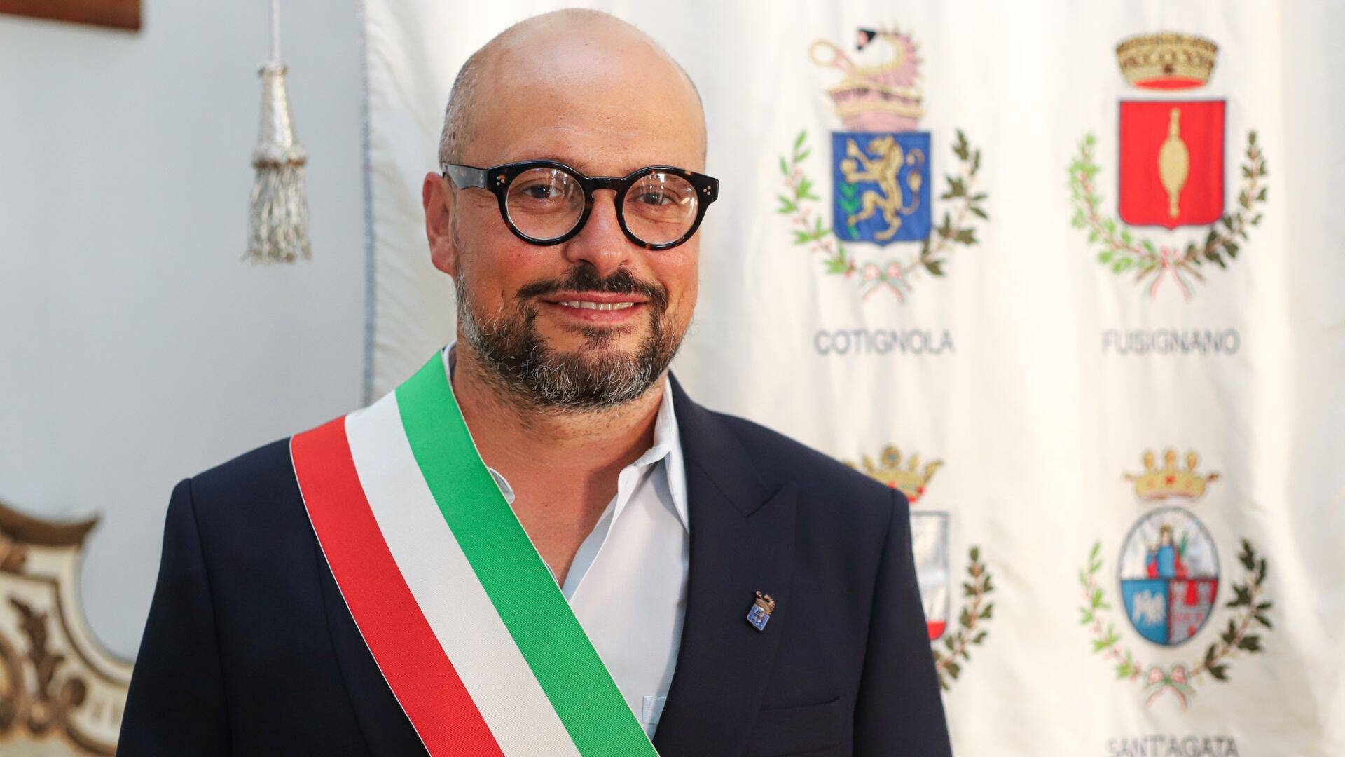 foto del sindaco di Cotignola Federico Settembrini