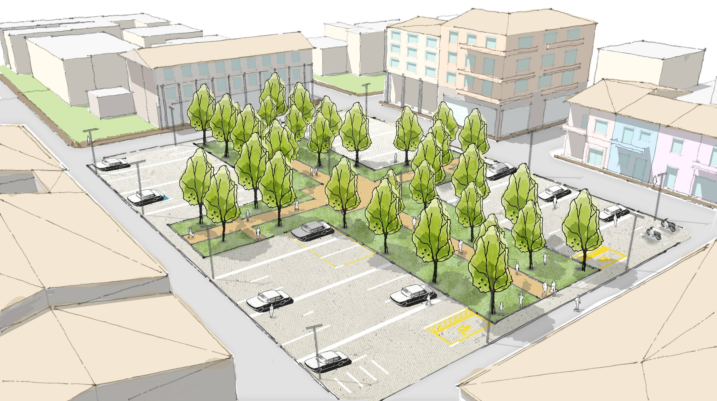 Immagine: Architettura urbana verde - Atuss Bassa Romagna