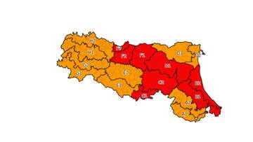 Previste ulteriori precipitazioni: allerta rossa per sabato 19 ottobre