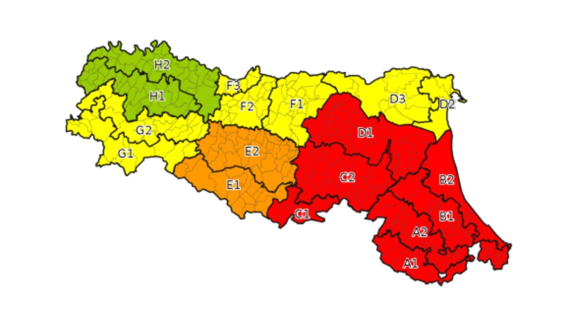 grafico allerta rossa 18 settembre