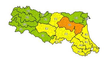 Allerta arancione per criticità idraulica nella giornata di venerdì 26 dicembre