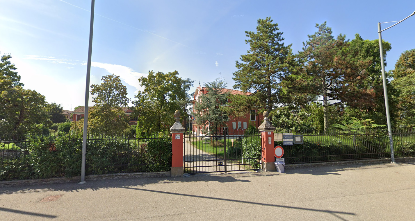 Facciata della delegazione di Voltana