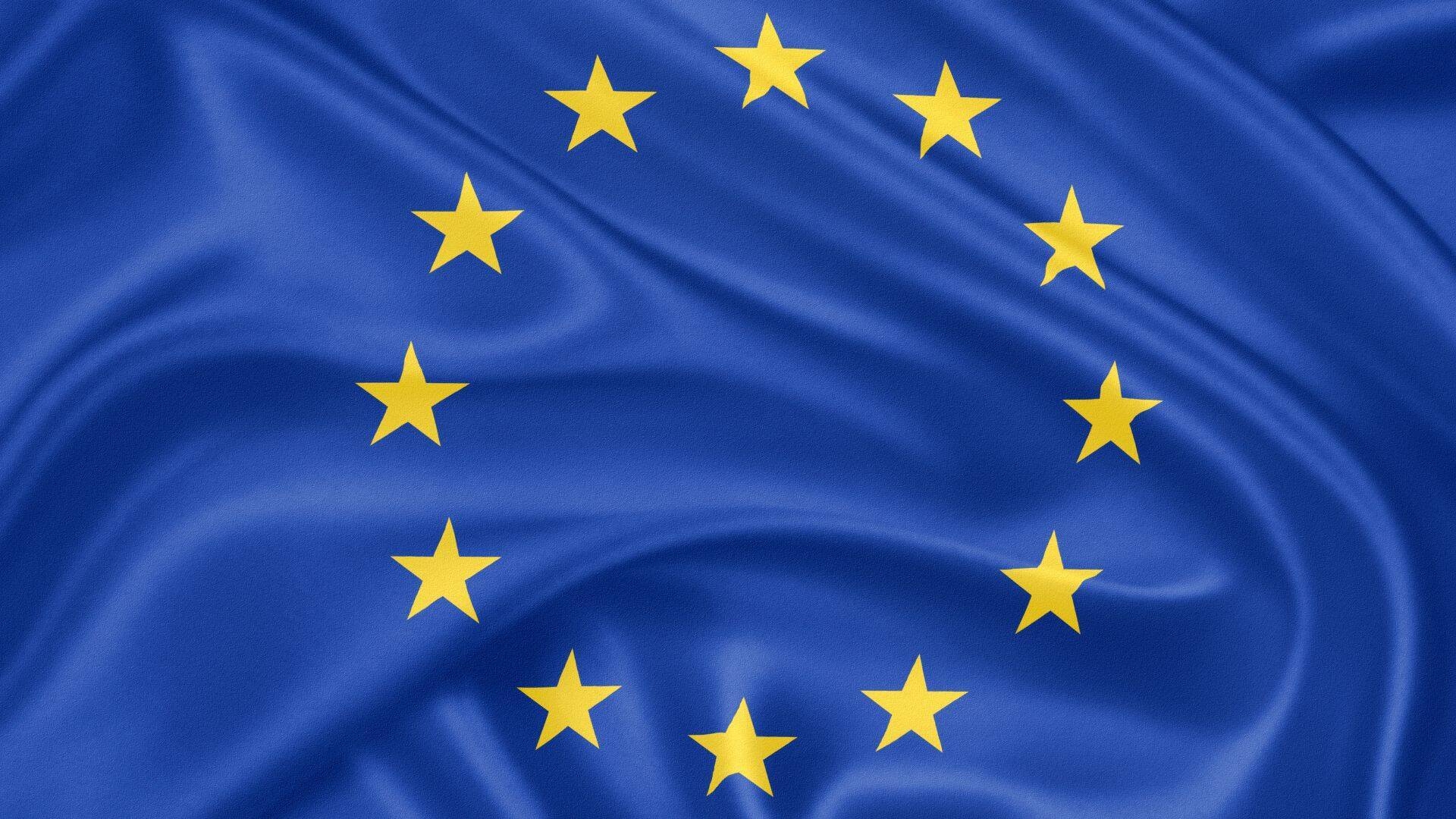 foto della bandiera europea