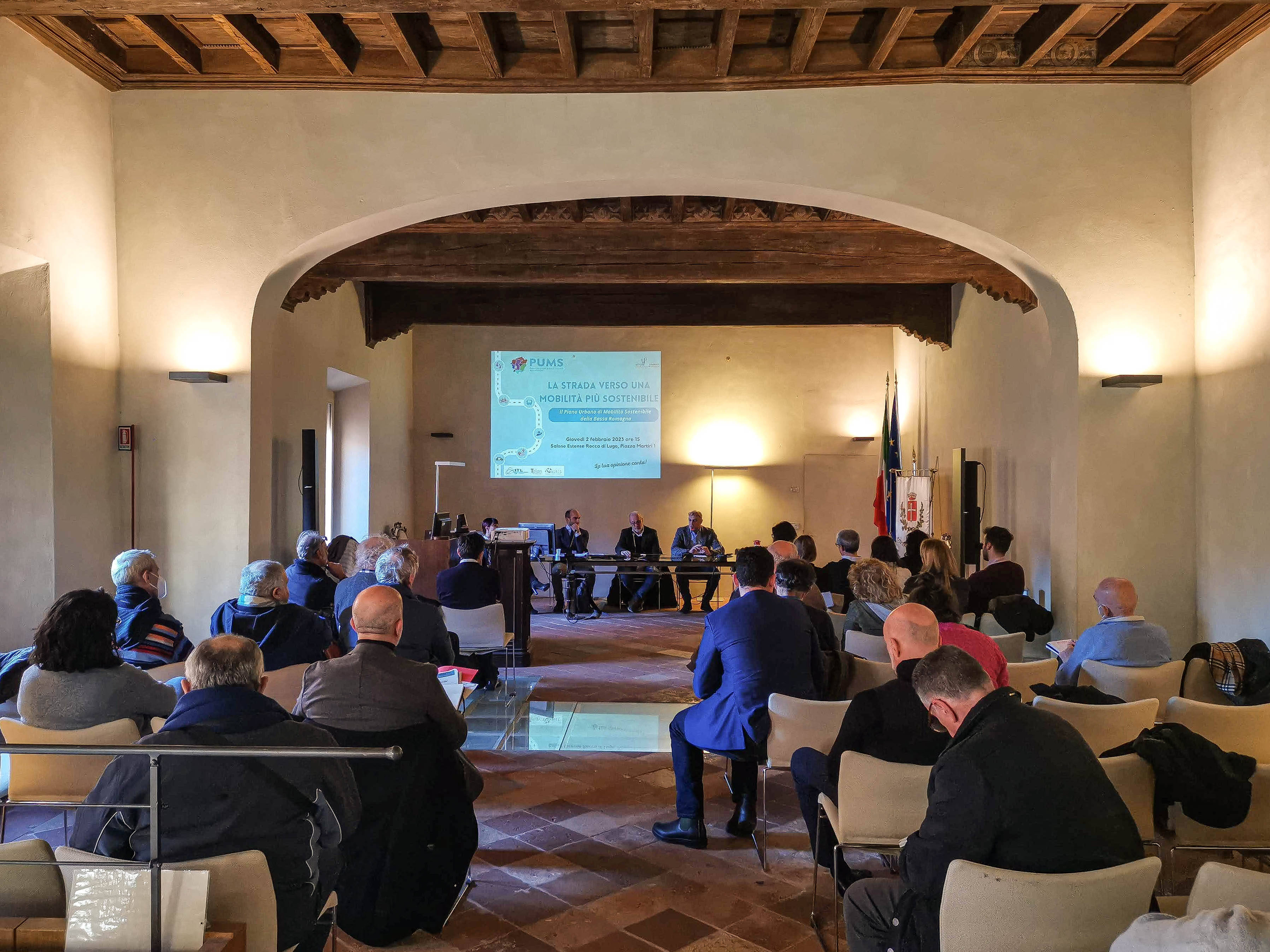 Immagine: Evento di lancio percorso partecipato del Pums, Lugo, 2 febbraio 2023 (1)