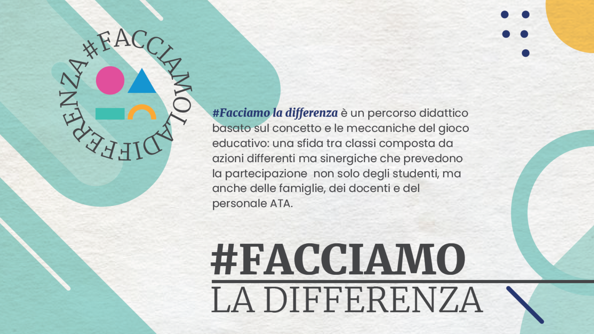 Immagine: Facciamo la differenza 2024