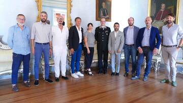 La Giunta saluta il comandante provinciale dei Carabinieri De Donno