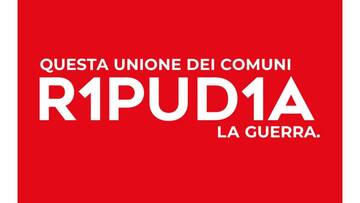 I nove Comuni aderiscono alla campagna «R1PUD1A» di Emergency