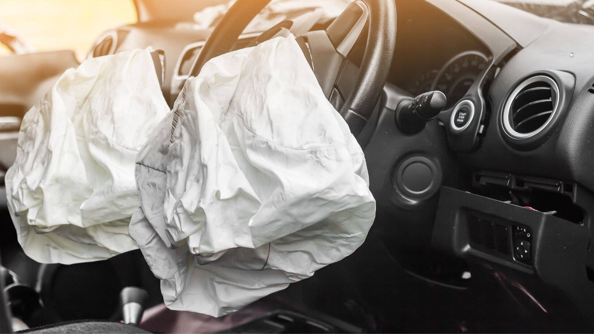 foto airbag scoppiato