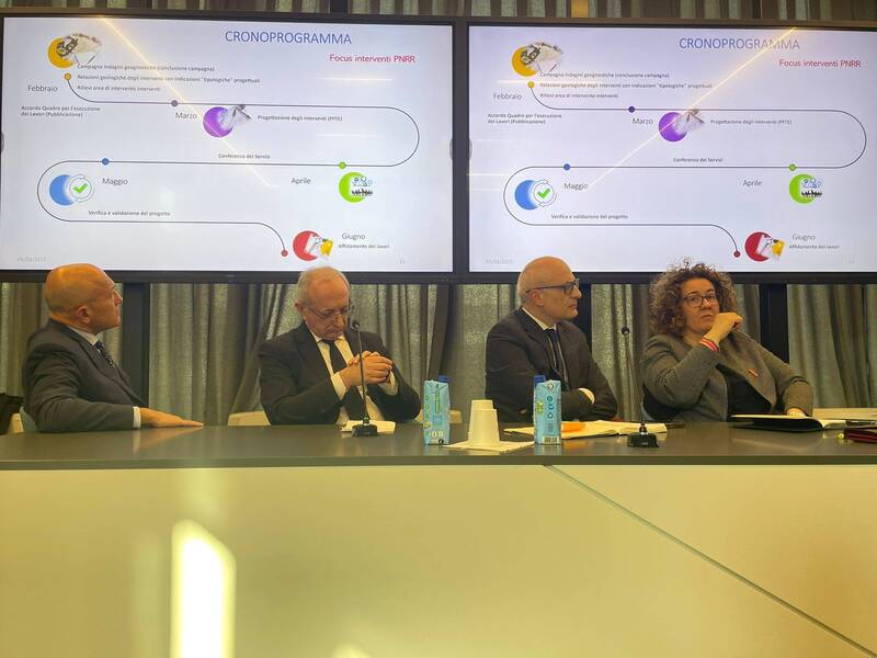 Ricostruzione: 25 interventi di Sogesid e Consap per 36,4 milioni di euro. Entro giugno l’affidamento di molti lavori