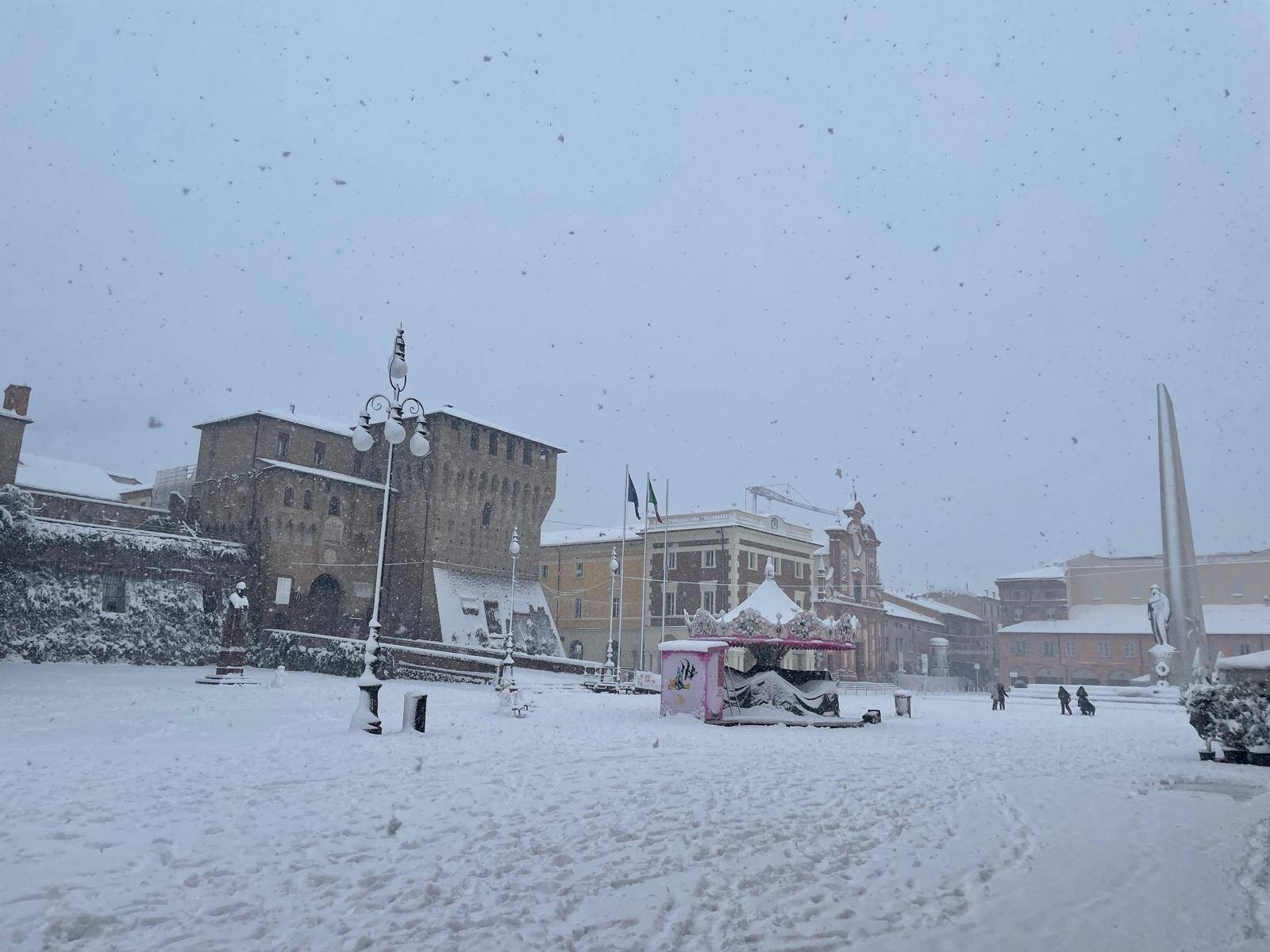 Immagine: neve 6 gennaio