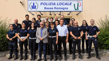 Il prefetto in vista al comando di Polizia Locale della Bassa Romagna
