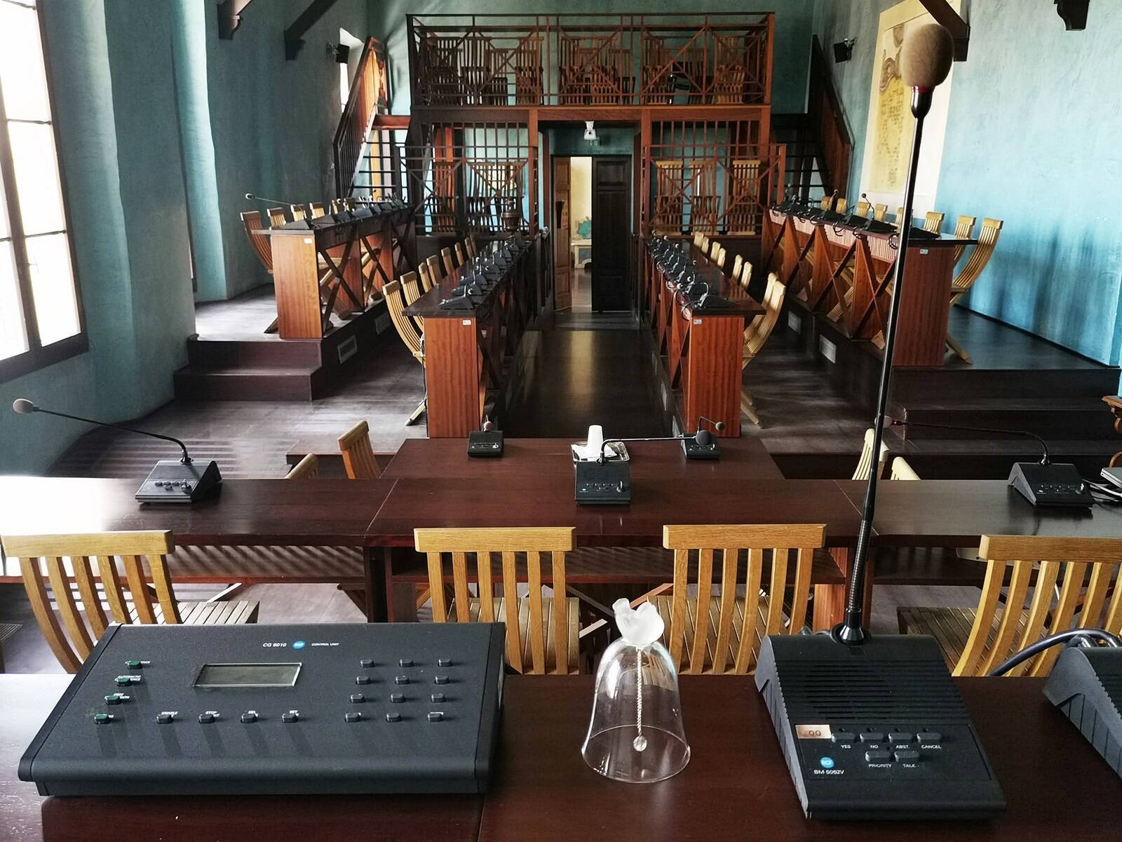 Sala del Consiglio della Rocca di Lugo
